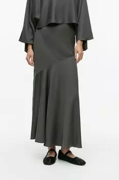 Юбка из лиоцелла H&M, серый