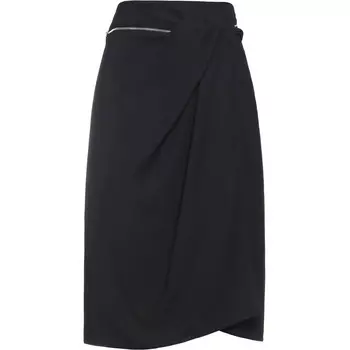 Юбка Jacquemus Midi, черный