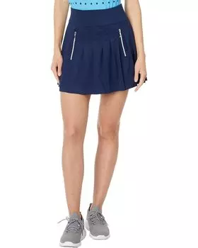 Юбка Jamie Sadock Cooltrex 16" Pleated Skort, цвет Moonlit