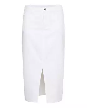Юбка Kaffe Zelina, цвет White denim