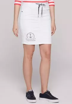 Юбка-карандаш AUS JOGG-MIT LABEL PRINT Soccx, белый