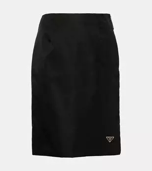 Юбка-карандаш Re-Nylon Prada, черный