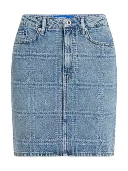 Юбка KARL LAGERFELD JEANS, синий деним