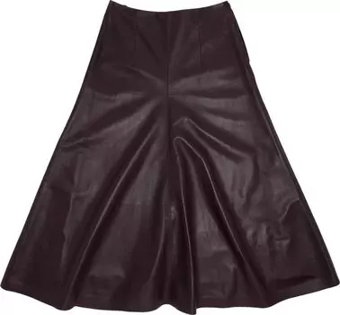 Юбка Lanvin Flare Maxi Skirt 'Burgundy', красный