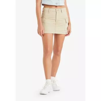 Юбка Levi's Mini Cargo Short, бежевый