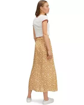 Юбка Mango Skirt Blume, цвет Mostaza