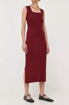 Юбка Max Mara Leisure, бордовый