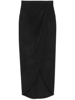 Юбка макси Aprile Max Mara, серый