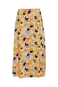 Юбка макси b.young Skirt, разноцветный