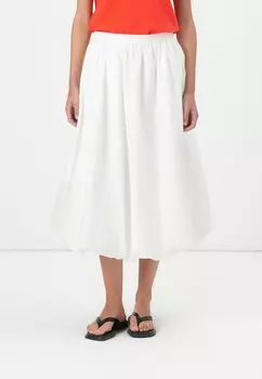 Юбка макси BUBBLE MIDI SKIRT GAP, белый