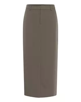 Юбка макси Kaffe Skirt, цвет sepia