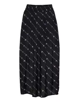 Юбка макси Kaffe Skirt Liro, черный