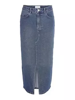 Юбка макси Noisy may Skirt KATH, синий деним