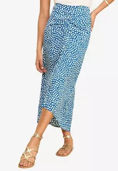 Юбка макси RUCHED REGULAR FIT Love & Roses, синий