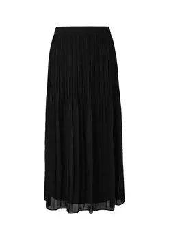 Юбка макси s.Oliver BLACK LABEL Skirt, черный