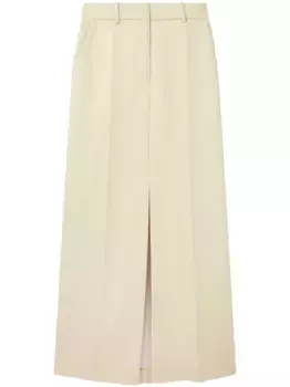 Юбка макси с разрезом STELLA MCCARTNEY, нейтральный