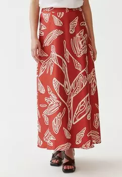 Юбка макси Sati TATUUM, оранжевая
