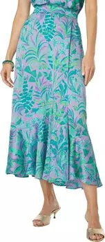 Юбка-миди «Бритни» Lilly Pulitzer, цвет Purple Iris On The Chase