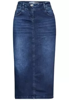 Юбка миди CECIL Skirt, синий