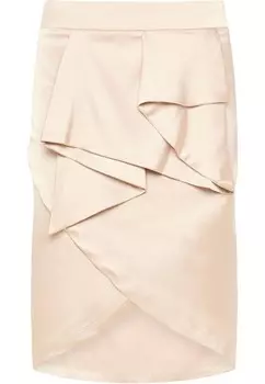 Юбка миди faina Skirt, кремовый