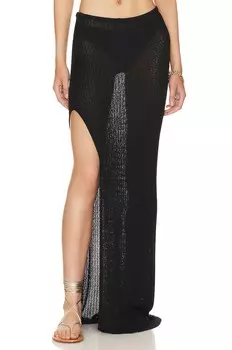 Юбка миди Flook The Label Olea, черный