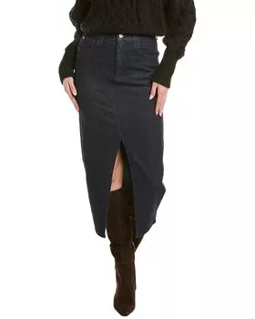 Юбка миди HUDSON Jeans, синий