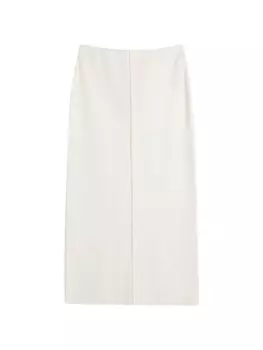 Юбка миди Koton Skirt, белый