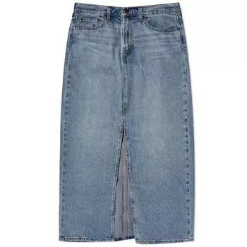 Юбка миди Levis Vintage Clothing Ankle Column, синий