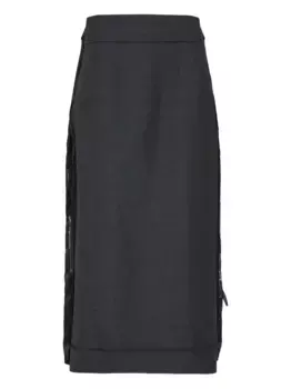Юбка миди MAISON MARGIELA, серый