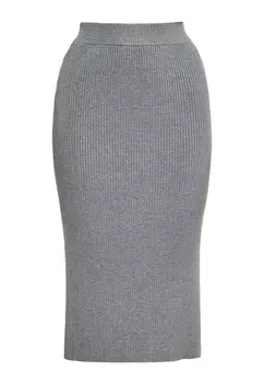 Юбка миди NAEMI Skirt, темно-серый