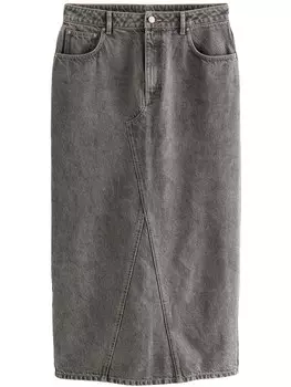 Юбка миди Next Skirt, серый