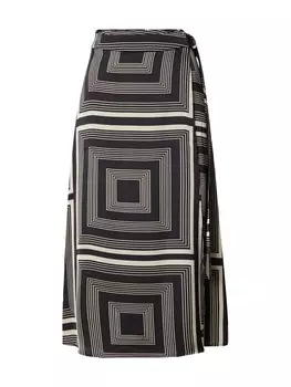 Юбка миди VILA Skirt VIMADJA, черный