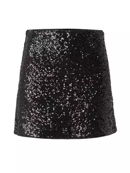 Юбка мини Abercrombie & Fitch Skirt, черный