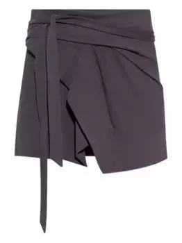 Юбка мини Berenice с запахом ISABEL MARANT, фиолетовый