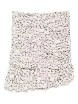 Юбка мини Milendi ISABEL MARANT, белый