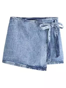 Юбка мини Next Skirt, синий деним
