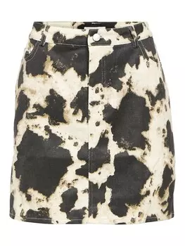 Юбка мини OBJECT Skirt, черный