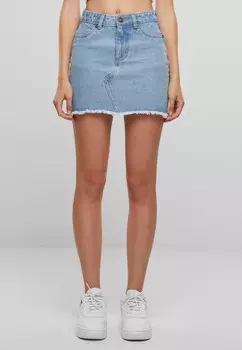 Юбка мини Urban Classics Skirt, синий деним