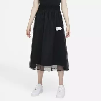Юбка Nike Dark Long Gauze, черный