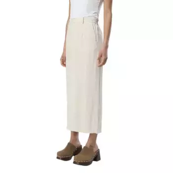 Юбка Object Sanne Midi, бежевый