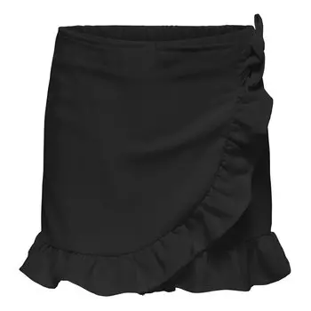 Юбка Only Mette Wrap, черный