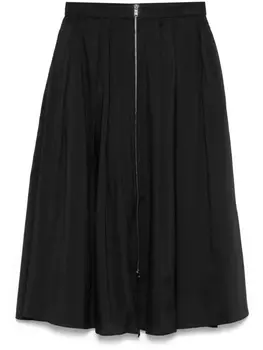 Юбка-парашют на молнии DKNY, черный