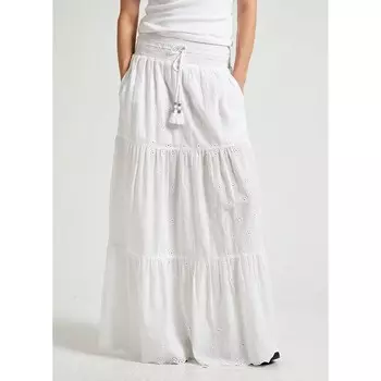 Юбка Pepe Jeans Darling Long, белый