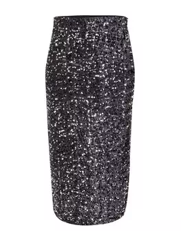 Юбка Pieces KAM, цвет Basalt Grey