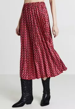 Юбка плиссированная FANTASIA - A-line skirt Calliope, красный