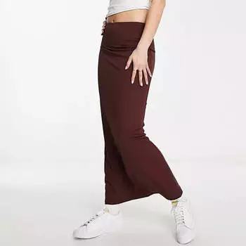 Юбка Pull&Bear Alinky, бордовый