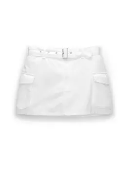Юбка Pull&Bear, белый