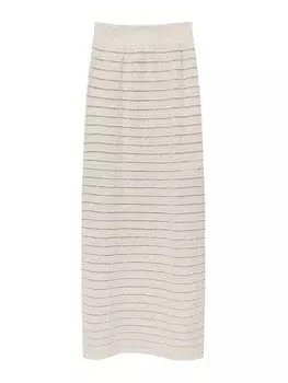 Юбка Pull&Bear, бежевый