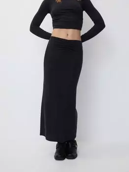Юбка Pull&Bear, черный