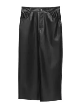 Юбка Pull&Bear, черный